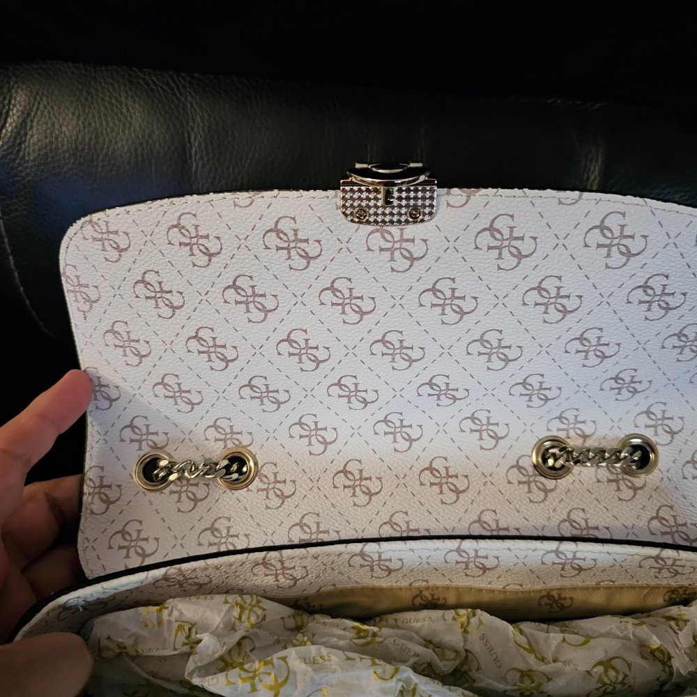 GUESS STRIPE BAG - Picture 5 of 11